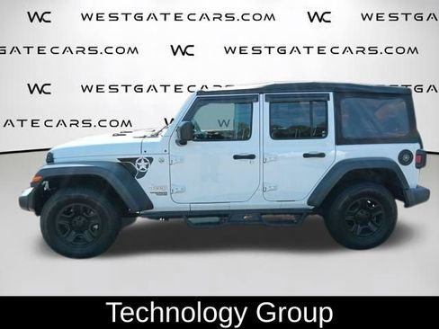 Used 2020 Jeep Wrangler Unlimited Sport S AWD/4WD image 4