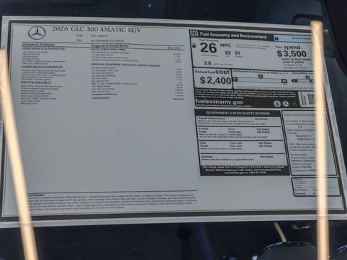 New 2026 Mercedes-Benz GLC 300 4MATIC image 36