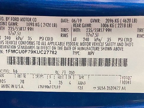 Used 2019 Ford Escape S image 28