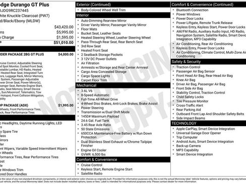 Used 2024 Dodge Durango GT AWD/4WD image 9
