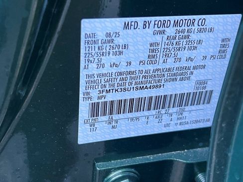 New 2025 Ford Mustang Mach-E Premium w/ Sport Appearance Package image 23