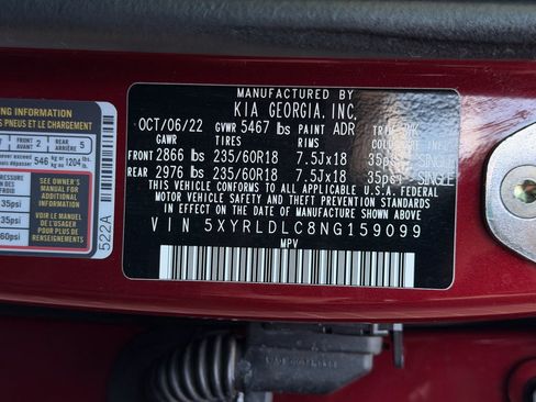Used 2022 Kia Sorento S AWD/4WD image 32