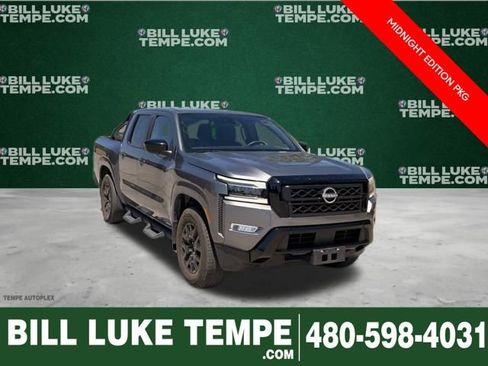 Used 2023 Nissan Frontier SV w/ Midnight Edition Package RWD image 1