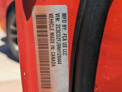 Used 2022 Dodge Challenger R/T Scat Pack w/ Shaker Package RWD image 32