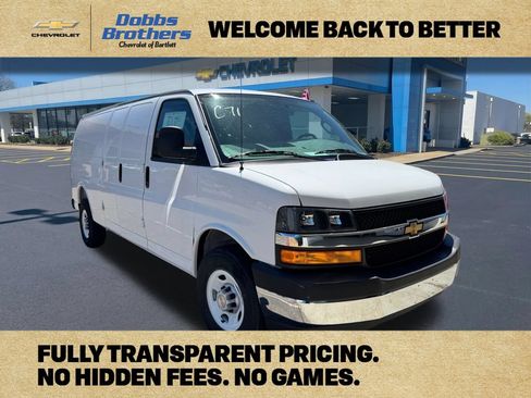 New 2026 Chevrolet Express 3500 Extended w/ Chrome Appearance Package RWD image 1
