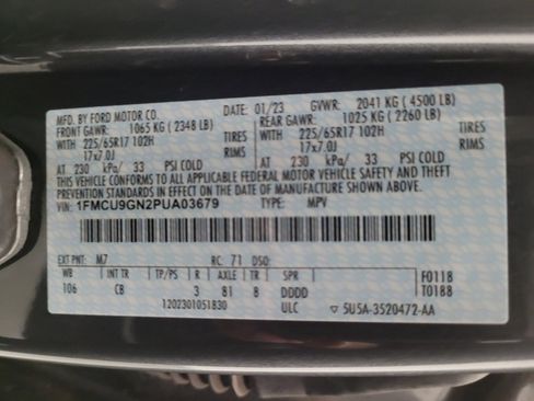 Used 2023 Ford Escape Active image 33