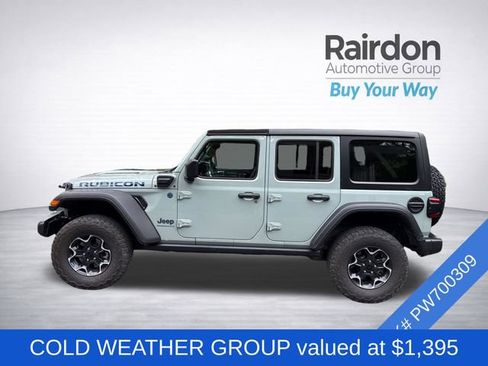 Used 2023 Jeep Wrangler Unlimited Rubicon 4xe w/ Cold Weather Group AWD/4WD image 4