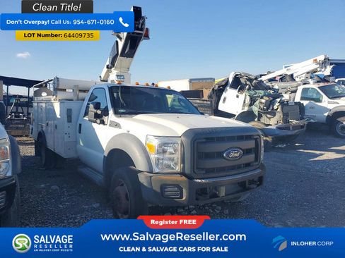 Used 2013 Ford F450 XL w/ Snow Plow Prep Pkg image 5