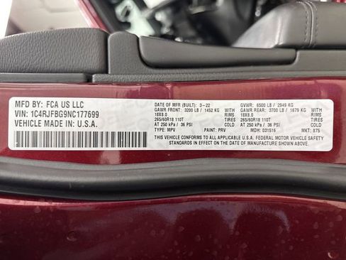 Used 2022 Jeep Grand Cherokee Limited image 41