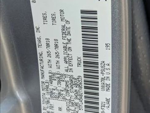 New 2026 Toyota Tundra SR5 RWD image 16