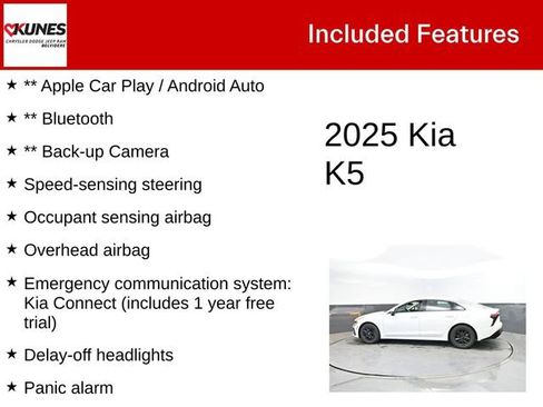 Used 2025 Kia K5 LXS FWD image 3
