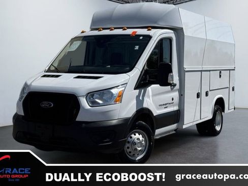 Used 2023 Ford Transit 350 w/ Interior Upgrade Package RWD image 1