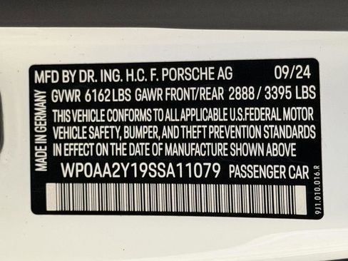 Certified 2025 Porsche Taycan RWD image 26