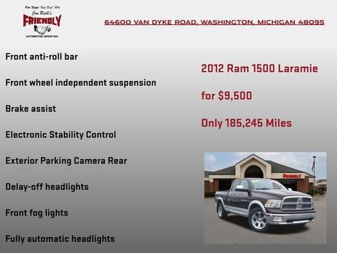 Used 2012 RAM 1500 Laramie AWD/4WD image 25