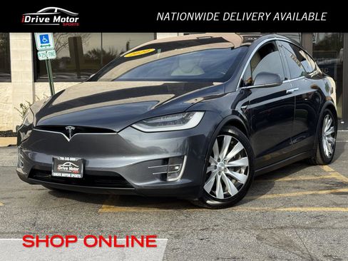 Used 2020 Tesla Model X Long Range AWD/4WD image 1