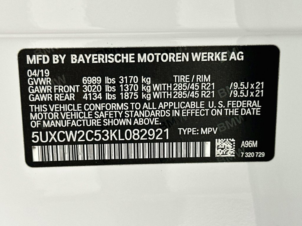 Used 2019 BMW X7 xDrive40i w/ Premium Package AWD/4WD image 34