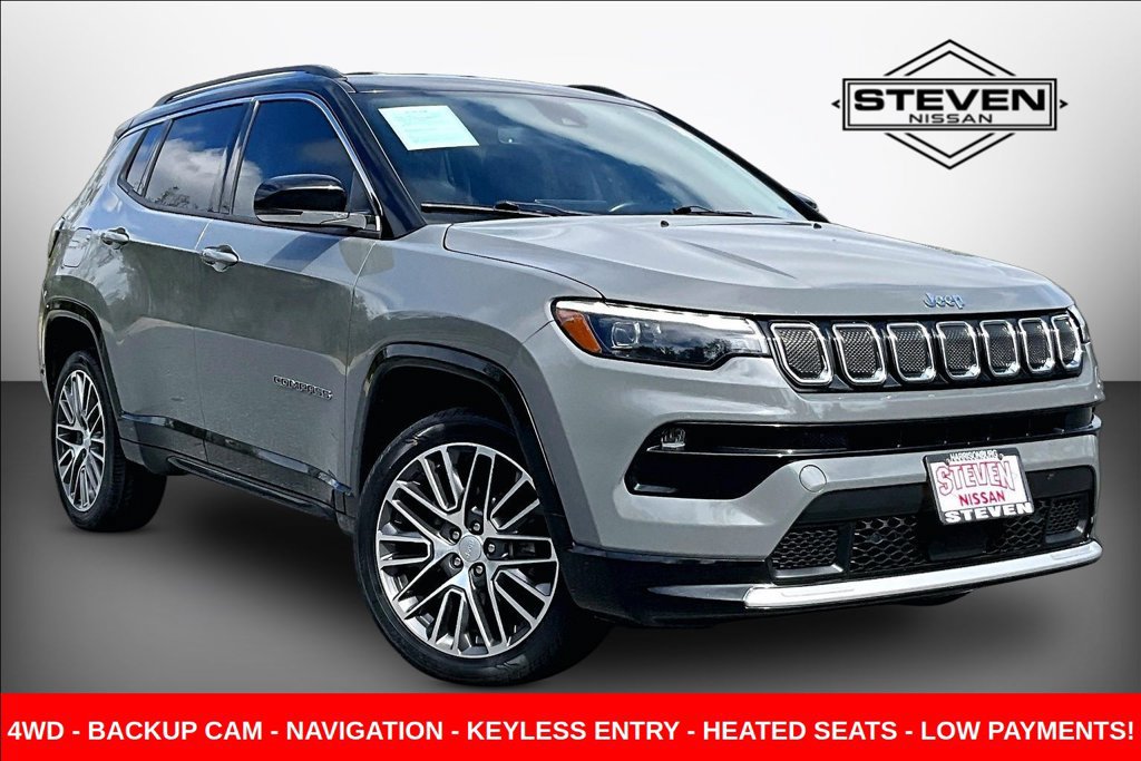 Used 2022 Jeep Compass Limited w/ Elite Group AWD/4WD image 1