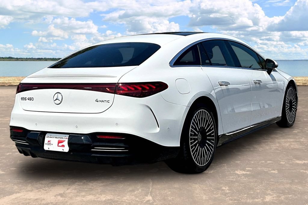 Used 2023 Mercedes-Benz EQS 450+ 4MATIC Sedan w/ AMG Line Exterior Package image 4
