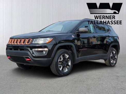 Used 2018 Jeep Compass Trailhawk w/ Leather Interior Group AWD/4WD image 1