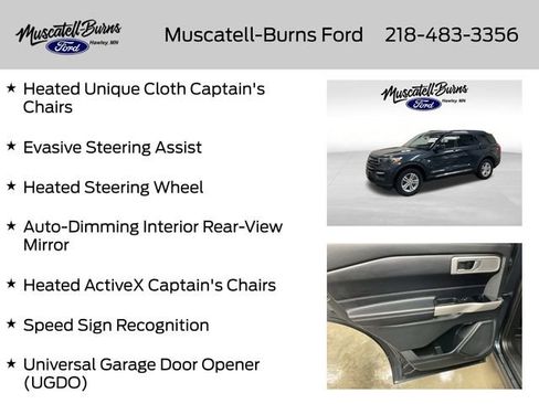 Certified 2023 Ford Explorer XLT w/ Equipment Group 202A image 21