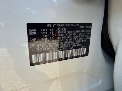 Certified 2023 Subaru Ascent Premium w/ Convenience Package image 17