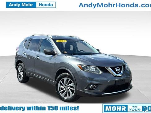 Used 2015 Nissan Rogue SL w/ SL Premium Package AWD/4WD image 1