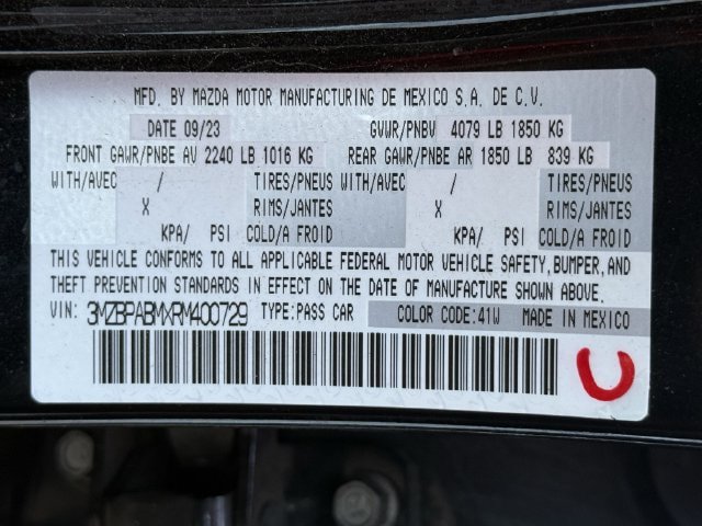 Used 2024 MAZDA MAZDA3 s FWD image 27