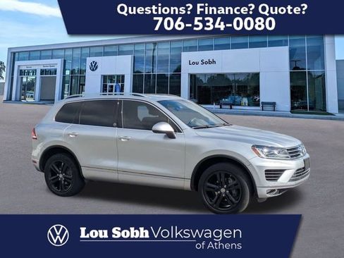 Used 2017 Volkswagen Touareg Wolfsburg Edition AWD/4WD image 1