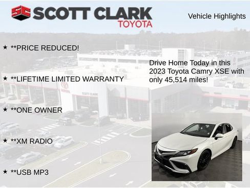 Used 2023 Toyota Camry XSE FWD image 12