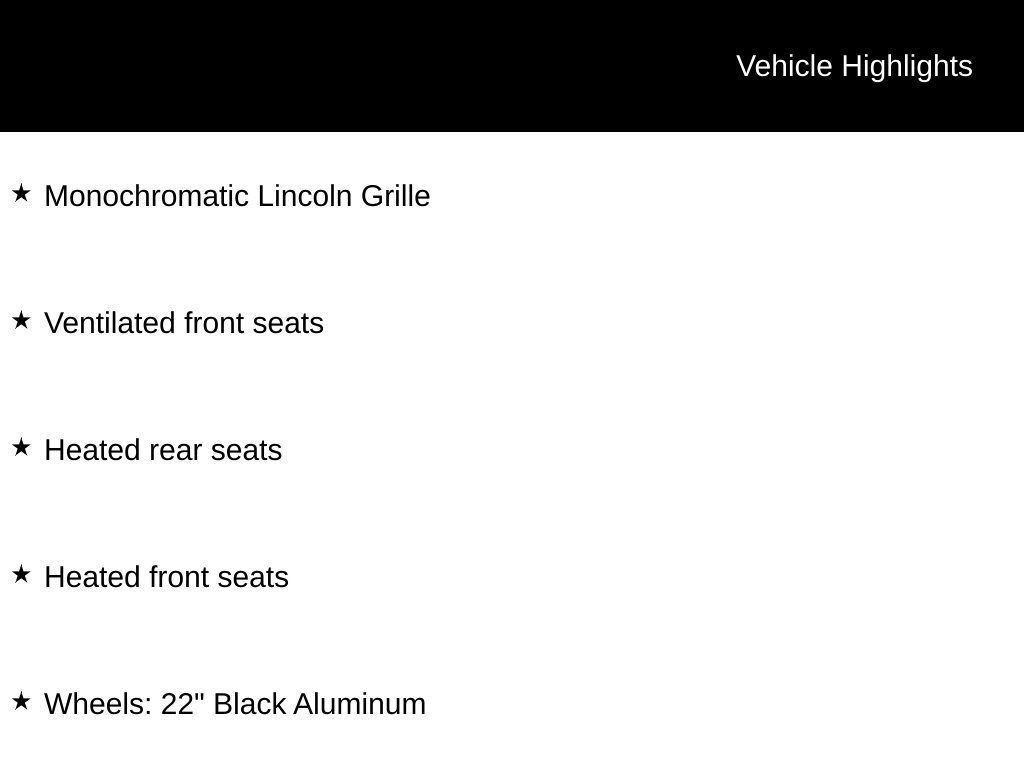 Used 2023 Lincoln Navigator Reserve w/ Monochromatic Package RWD image 7