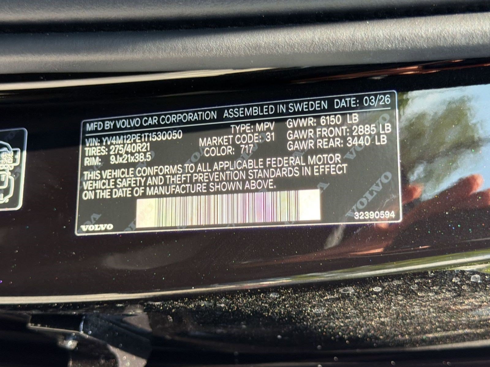 Used 2026 Volvo XC90 B5 Plus w/ Protection Package AWD/4WD image 18