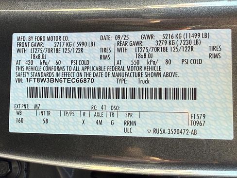 New 2026 Ford F350 Lariat w/ Lariat Ultimate Package image 24