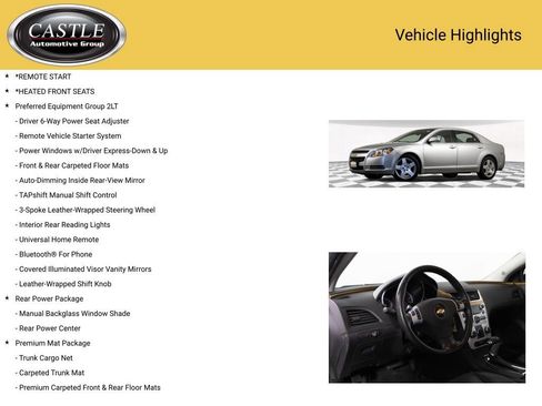 Used 2009 Chevrolet Malibu LT w/ HFV6 Engine Package image 3