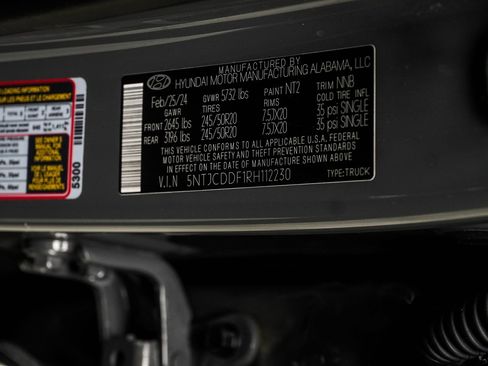 Used 2024 Hyundai Santa Cruz Night image 43