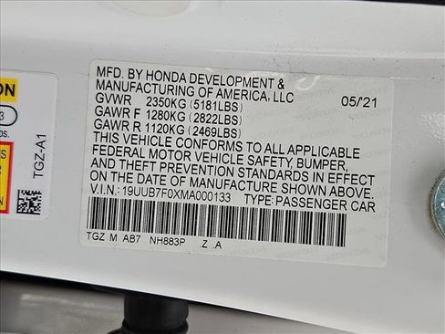 Used 2021 Acura TLX Type S AWD/4WD image 26