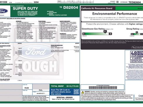 New 2026 Ford F450 Platinum w/ Platinum Plus Package AWD/4WD image 27