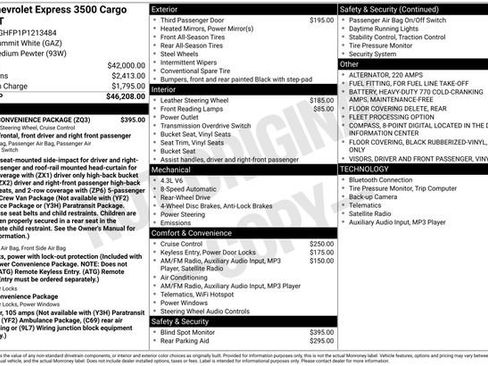 Used 2023 Chevrolet Express 3500 Extended w/ Driver Convenience Package image 24