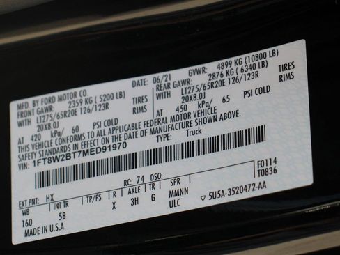 Used 2021 Ford F250 Lariat image 55