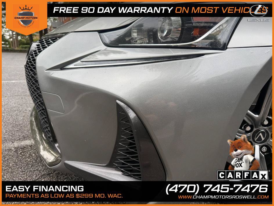 Used 2018 Lexus IS 300 F Sport w/ F Sport Package RWD image 2