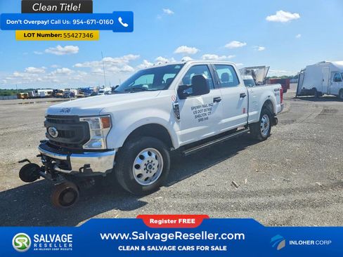 Used 2021 Ford F350 XL w/ Power Equipment Group AWD/4WD image 1