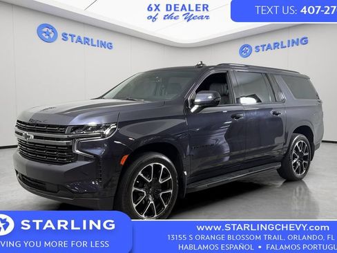 Used 2022 Chevrolet Suburban RST w/ Sport Performance Package RWD image 1