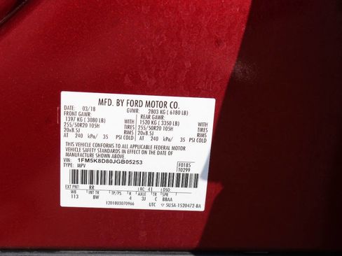 Used 2018 Ford Explorer XLT w/ Equipment Group 202A image 30