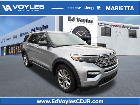 Used 2021 Ford Explorer Limited w/ Equipment Group 301A RWD image 1