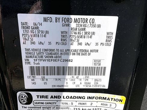 Used 2014 Ford F150 XLT w/ Equipment Group 302A Luxury image 30