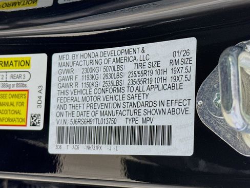 New 2026 Honda CR-V Sport Touring image 39