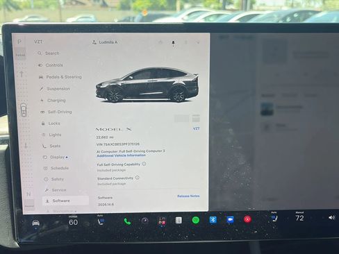 Used 2023 Tesla Model X AWD/4WD image 3