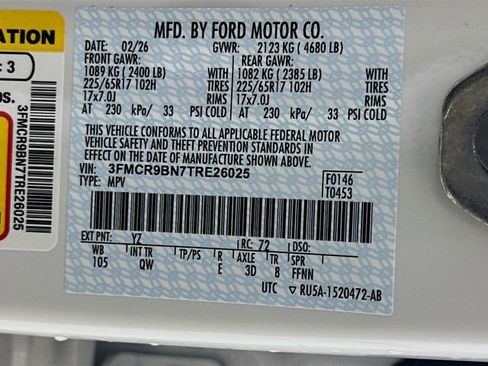 New 2026 Ford Bronco Sport Big Bend image 29