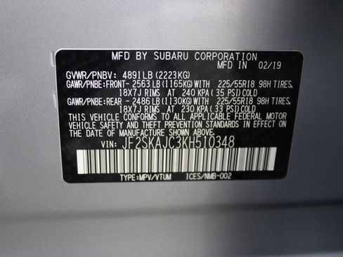 Used 2019 Subaru Forester Sport w/ Popular Package #2 AWD/4WD image 42