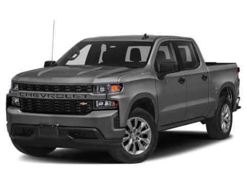 Certified 2022 Chevrolet Silverado 1500 Custom AWD/4WD image 1