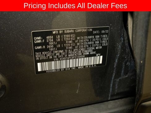 Used 2023 Subaru Outback Touring AWD/4WD image 22
